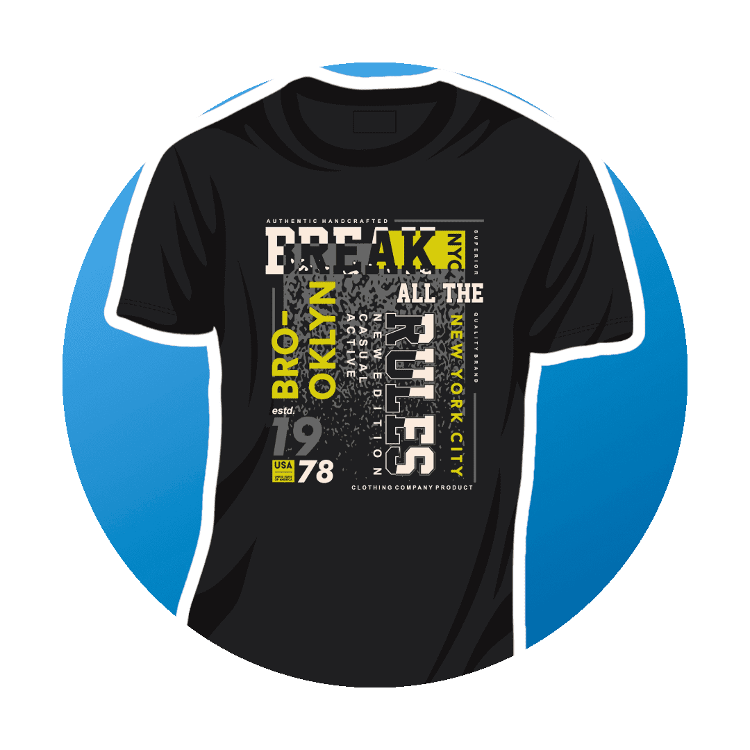 DTF-Druck auf T-Shirt