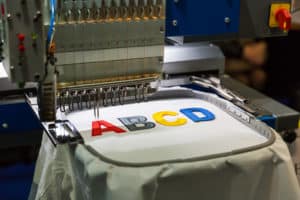 professional sewing machine embroidery letters